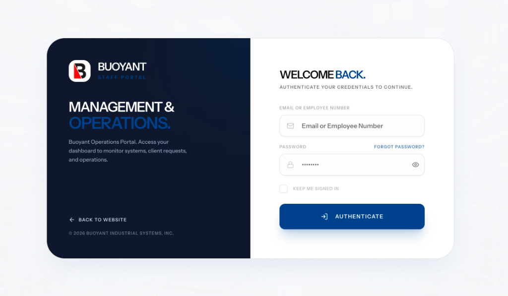 BOPSYS V2 Staff Portal Login